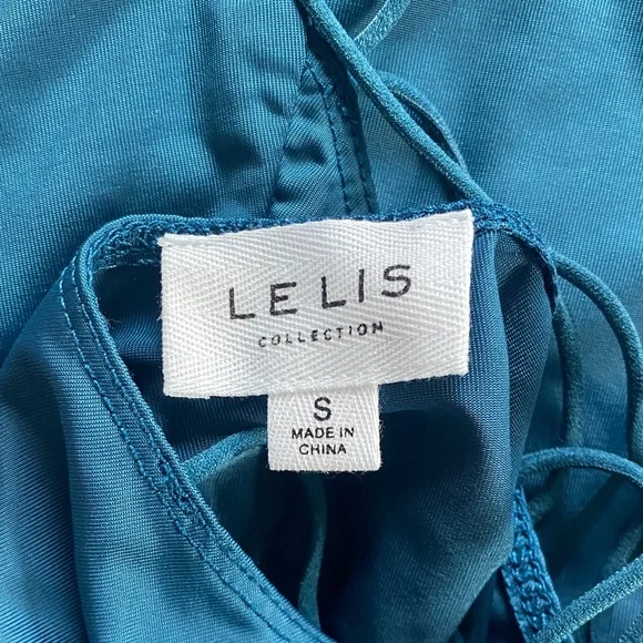 Teal Le Lis Bodysuit - Picture 6 of 7